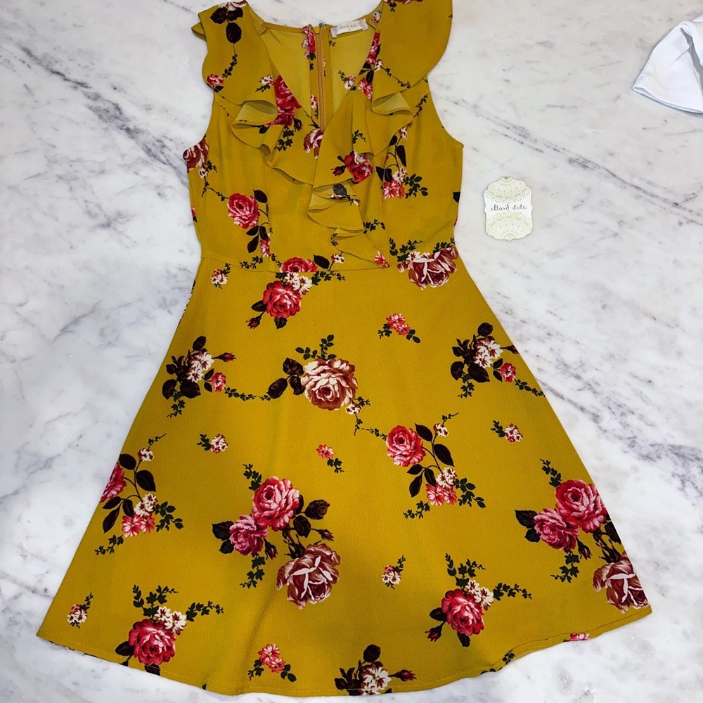 Altar’d State Yellow Dress